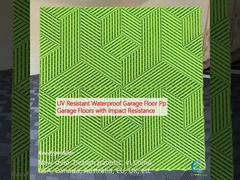 Pp piso de garagem com resistência a UV