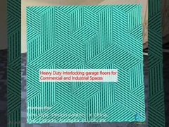 Pavimentos de garagem interligados de carga pesada para espaços comerciais e industriais