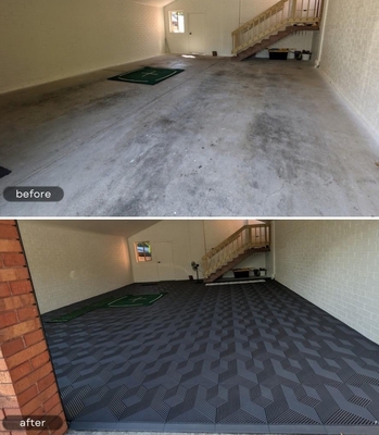 Painéis de piso de garagem antiderrapante anti-UV