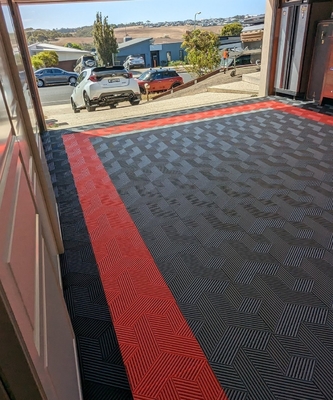 40x40 Polipropileno garagem azulejos de piso 18mm Heavy Duty Interlocking azulejos de piso