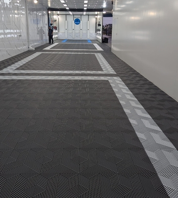 25kbs Interlocking Plástico Garage Floor Tiles 12x12 Garage Floor Tile