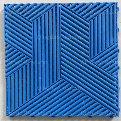 Polipropileno Garagetrac piso de garagem 19mm Interlocking plástico garagem azulejos de piso