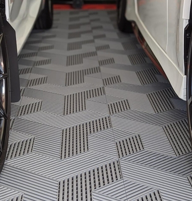 Anti-impactação do piso de garagem quadrados OEM Puzzle Garagem piso