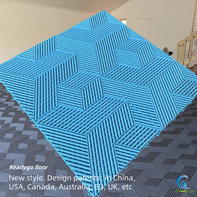 18mm Interlocking Workshop Flooring UV Resistente azulejos de plástico de garagem