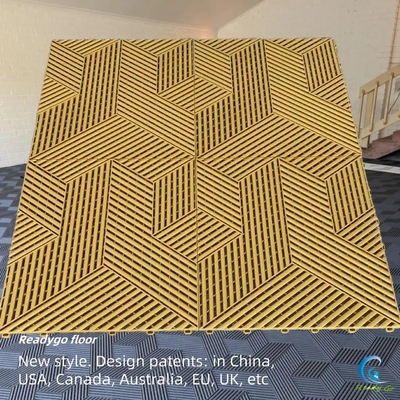 18 mm Epoxi Rebocado Garagem Pisos de azulejos resistentes ao óleo