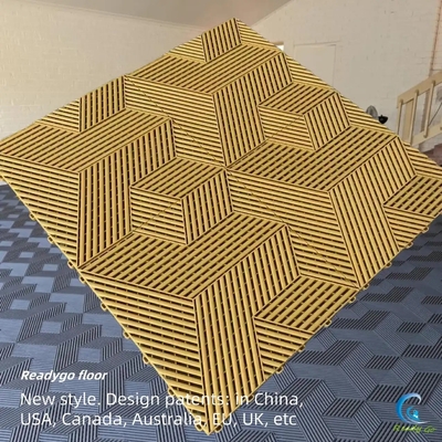 40x40cm tapetes de piso de loja de plástico antiderrapante tapetes de piso de garagem