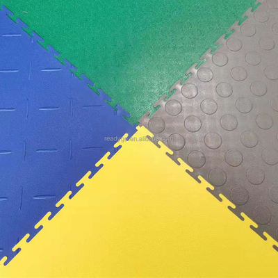 OEM Flexível PVC Garagem Pisos Chapas de PVC Garagem