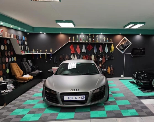 15.75 X 15.75 polegadas garagem telha de chão adequado para veículos pesados e equipamentos