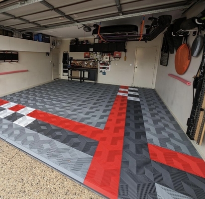 Chapas de garagem de 18 mm resistentes ao deslizamento