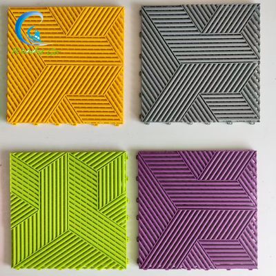 Faixa de temperatura de menos 22 a 248 Fahrenheit Interlocking Garage Tile
